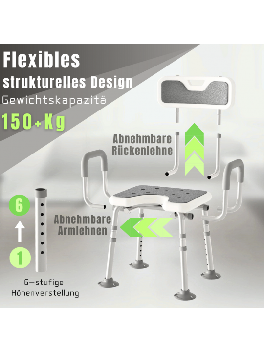 Eco-Ancheng Coprisedia Elasticizzato Lavabile – Fodera Antiscivolo Per Sedie Da Pranzo E Soggiorno Senza Braccioli – Protezione Da Macchie E Peli – 1 Pezzo