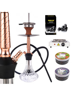 RMAN Shisha 45cm Hookah Set...