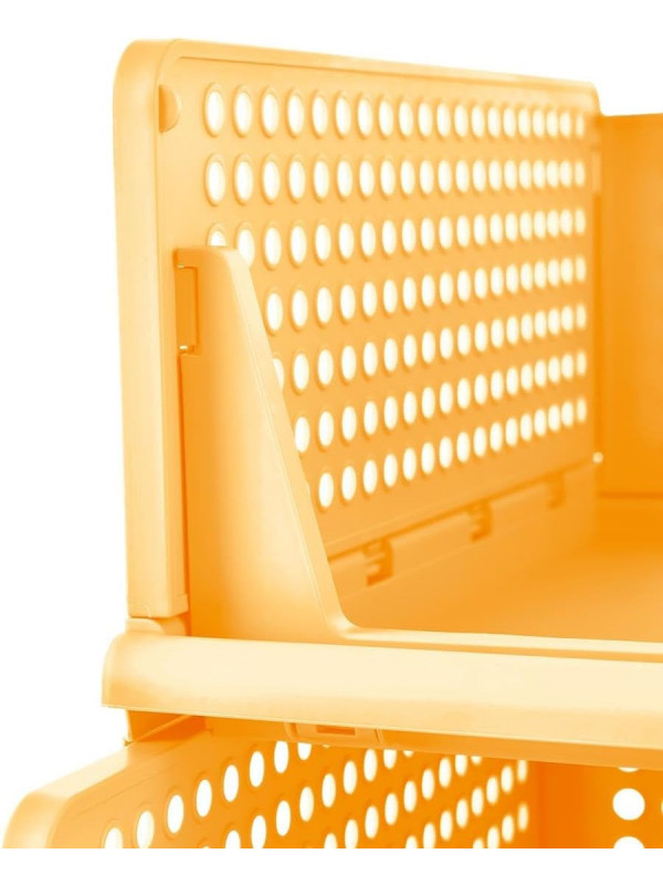 Produktbild von RMAN 4 Stück Kleiderschrank Organizer Schubladenbox Stapelbare Schrank