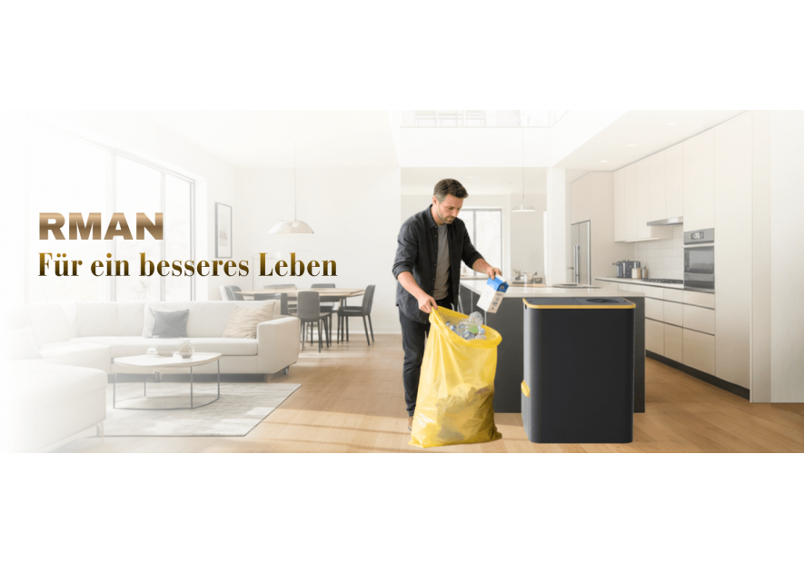 Neue Abfallbehälter -für eine einfachere Mülltrennung